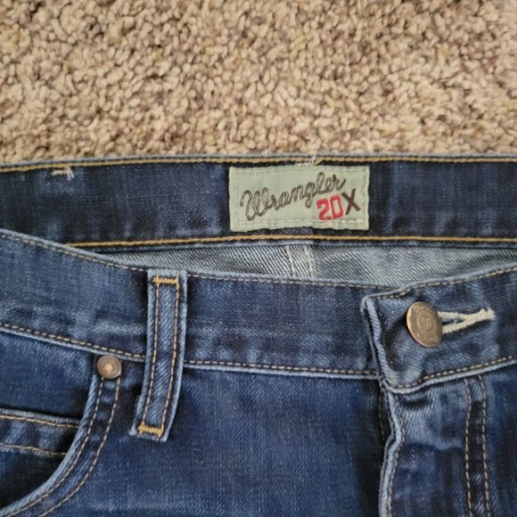 Wrangler Men's 20X 02 Competition Slim Fit Jean Size 34x36 - Picture 2 of 5